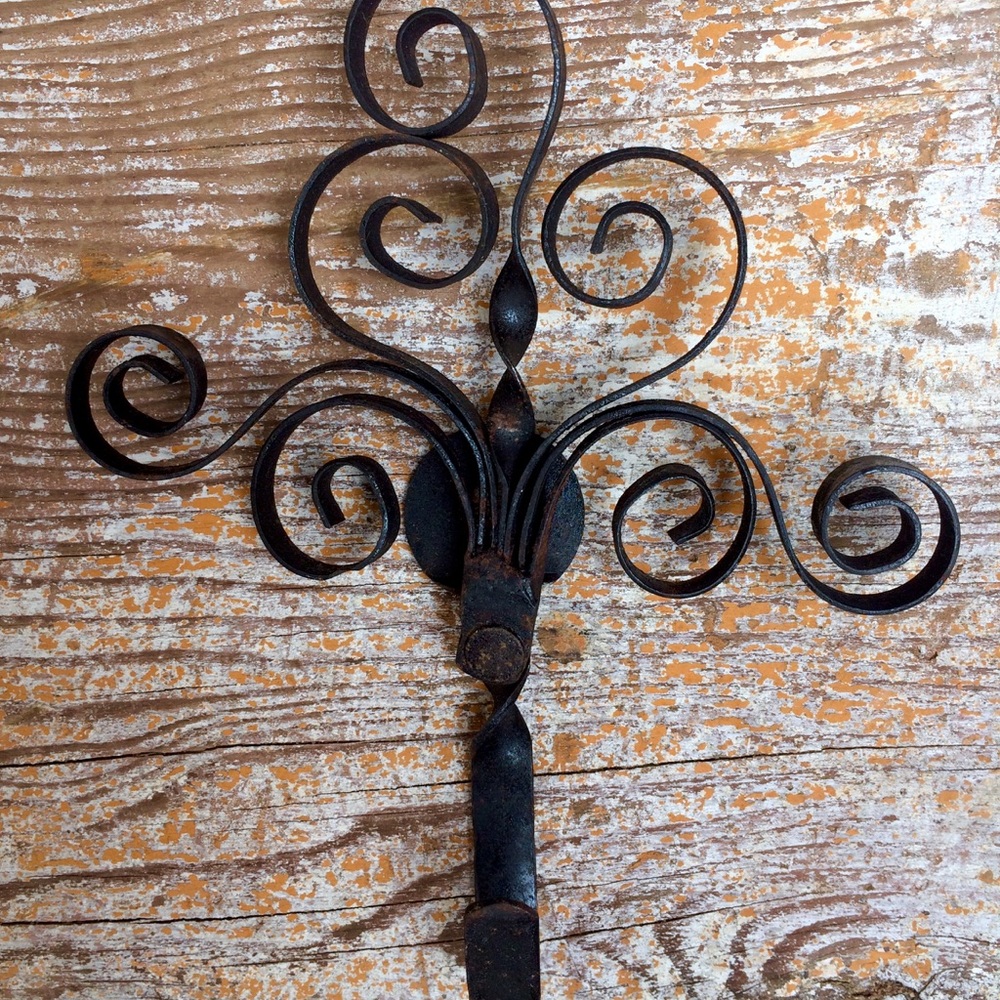 Dark Brown Shabby Chic Wall Hook